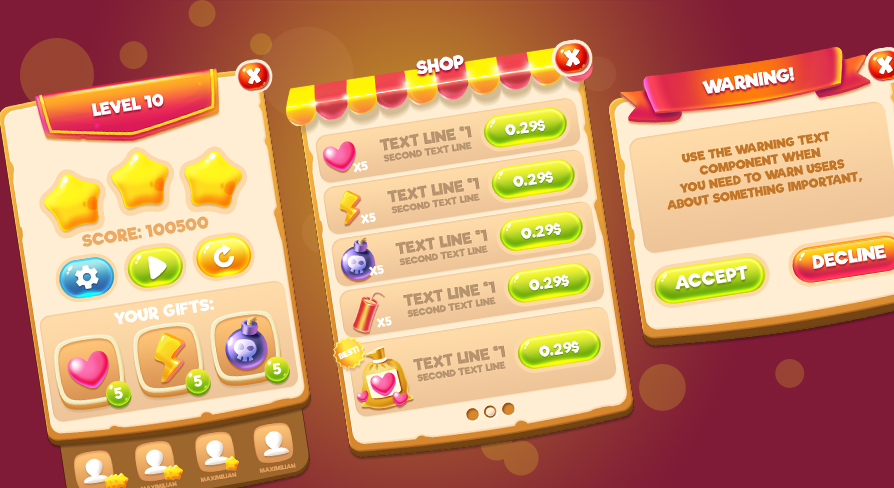Basic Casual GUI | Fab
