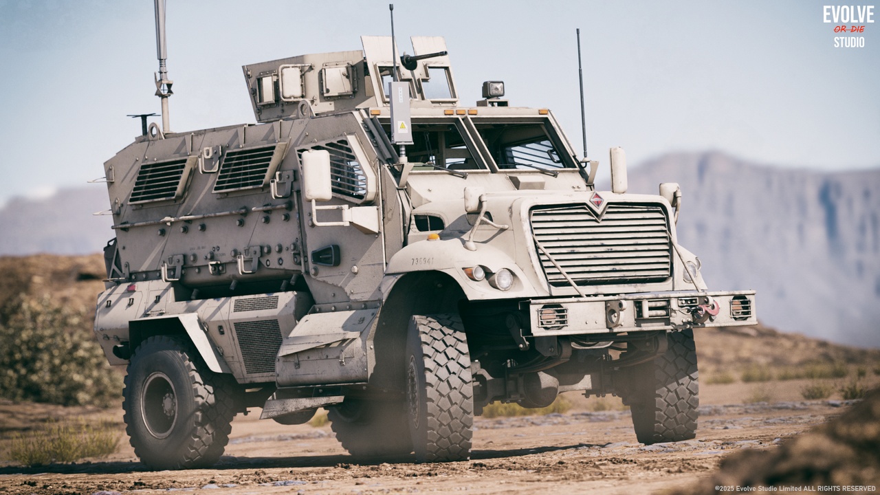 Media 1 for listing Vehicle Drivable Maxxpro MRAP