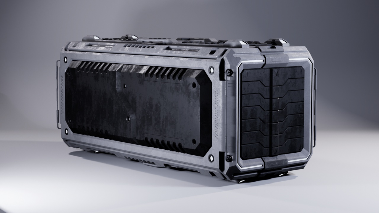Media 1 for listing Sci-Fi Cargo & Containers – Props Pack