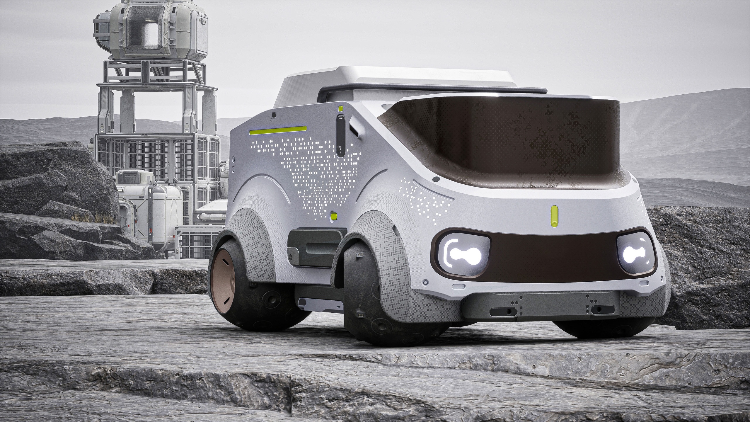 Media 1 for listing SciFi Truck With Cargo