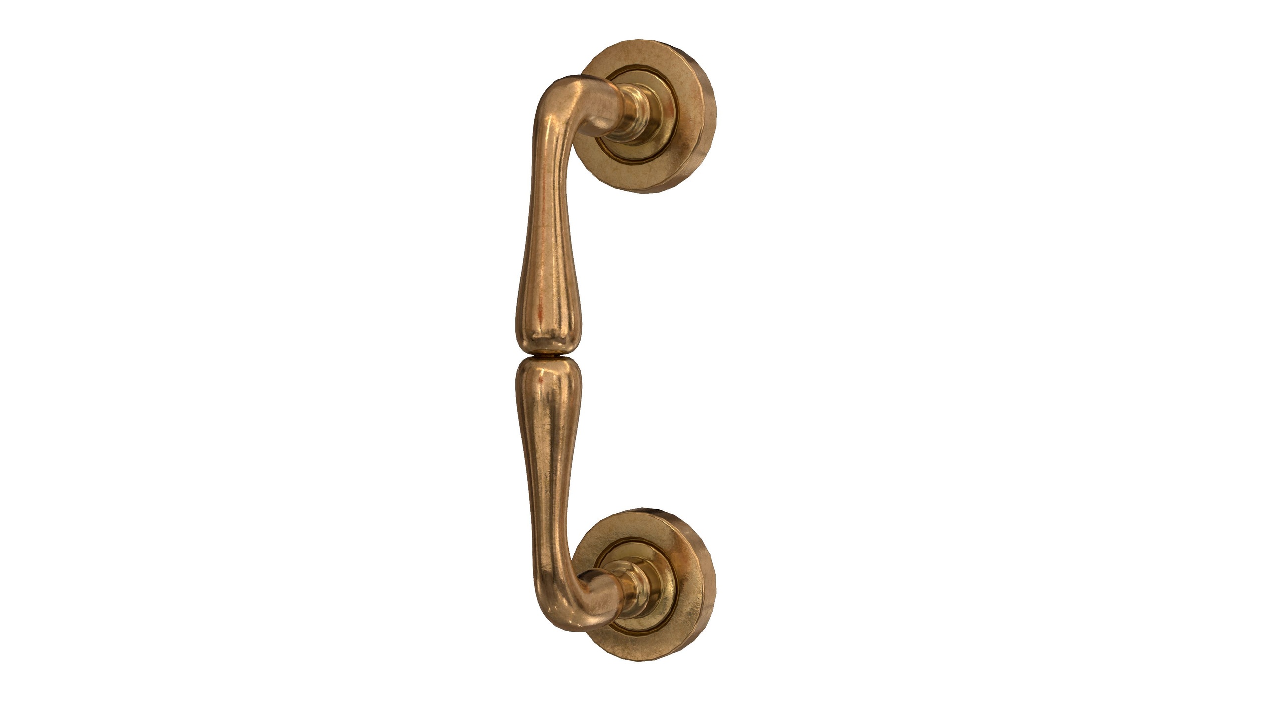 Media 1 for listing Brass Doorhandle 3D Model
