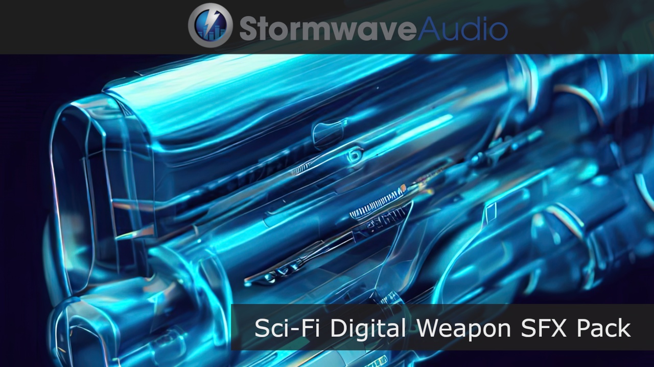Media 1 for listing Sci-Fi Digital Weapon Sound Effects Pack