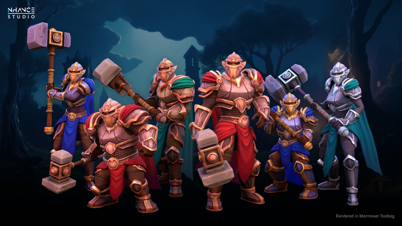 Media 1 for listing Stylized Paladin Outfit