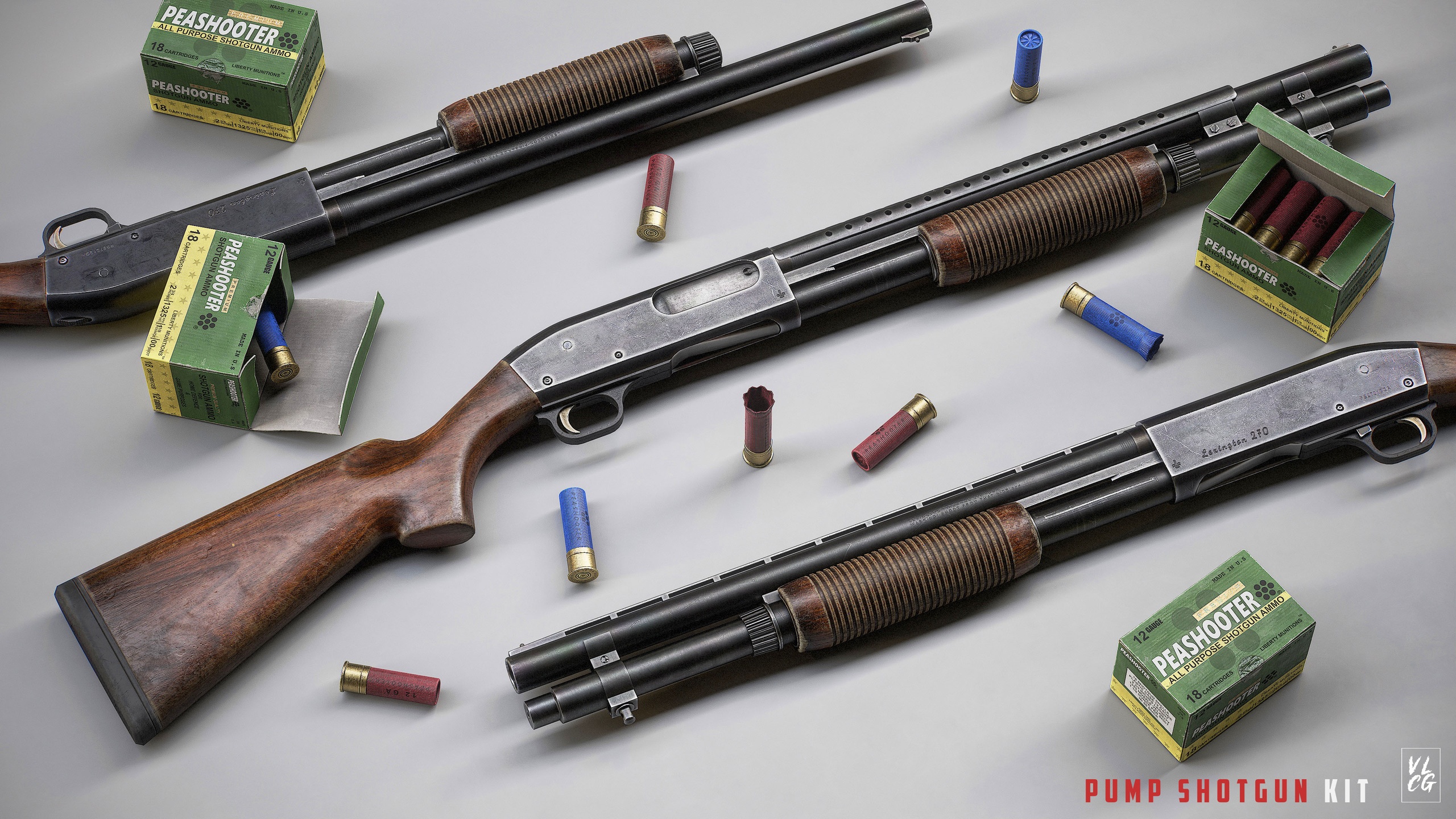 Media 1 for listing VLCG - Pump Shotgun Animations