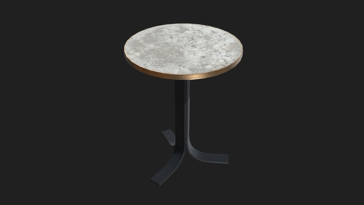 Media 1 for listing Marble Top End Table
