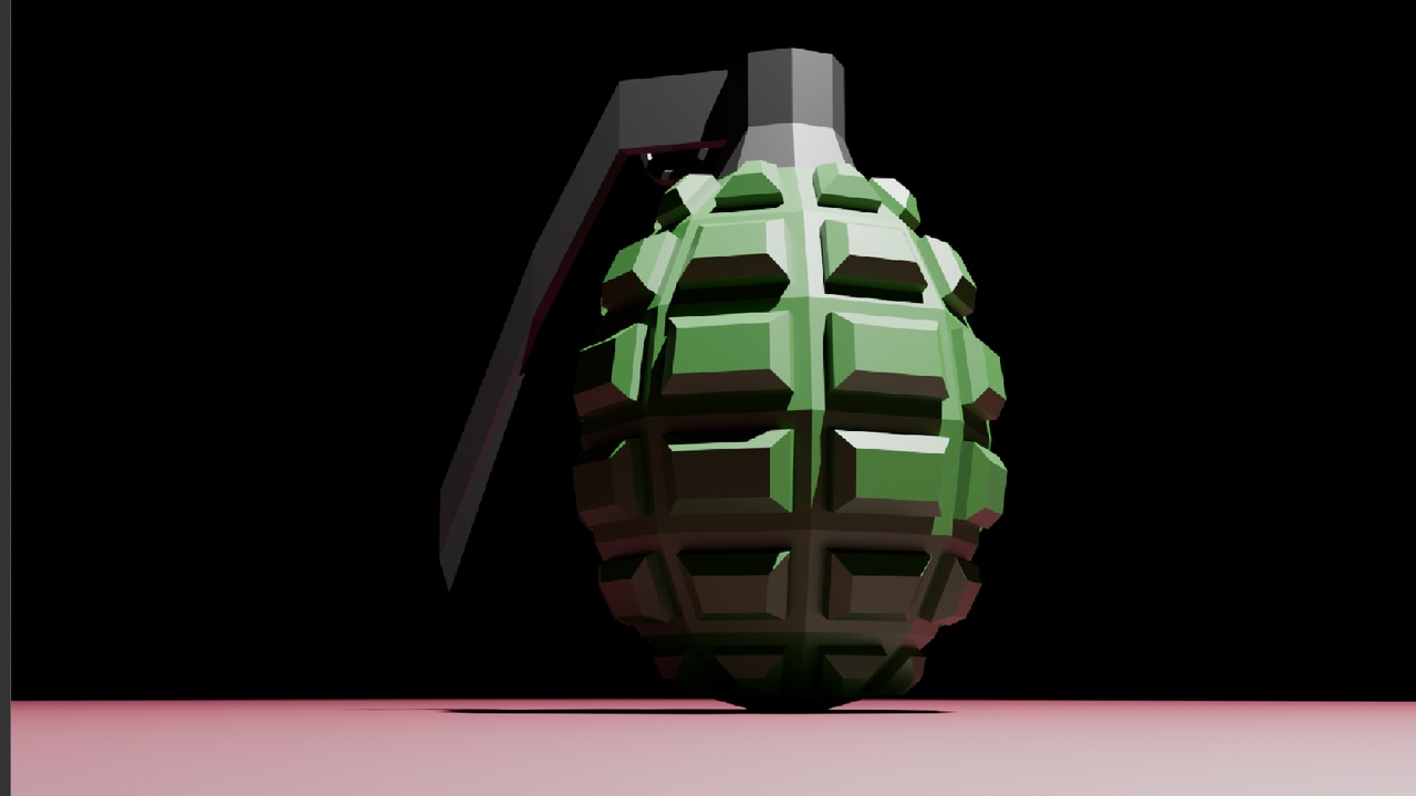 Media 1 for listing LowPolyGrenade