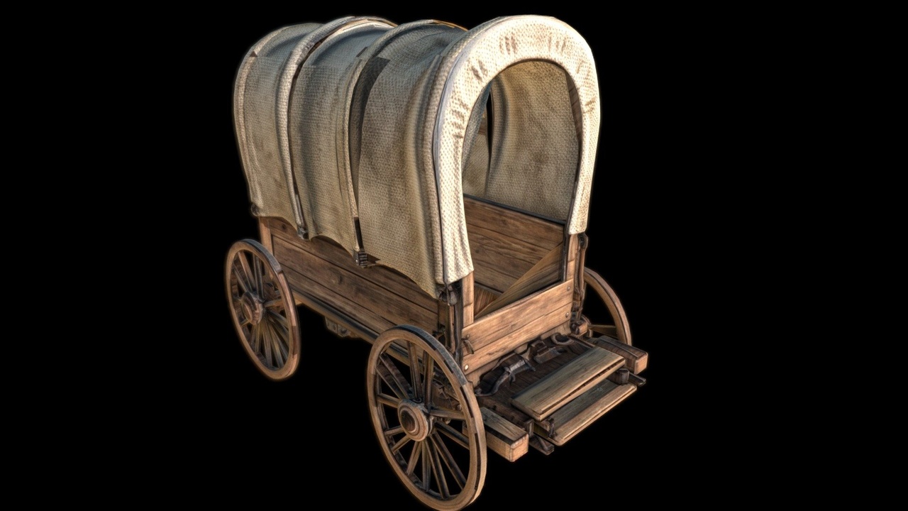 Media 1 for listing Realistic Caravan / Caravelle 3D Model