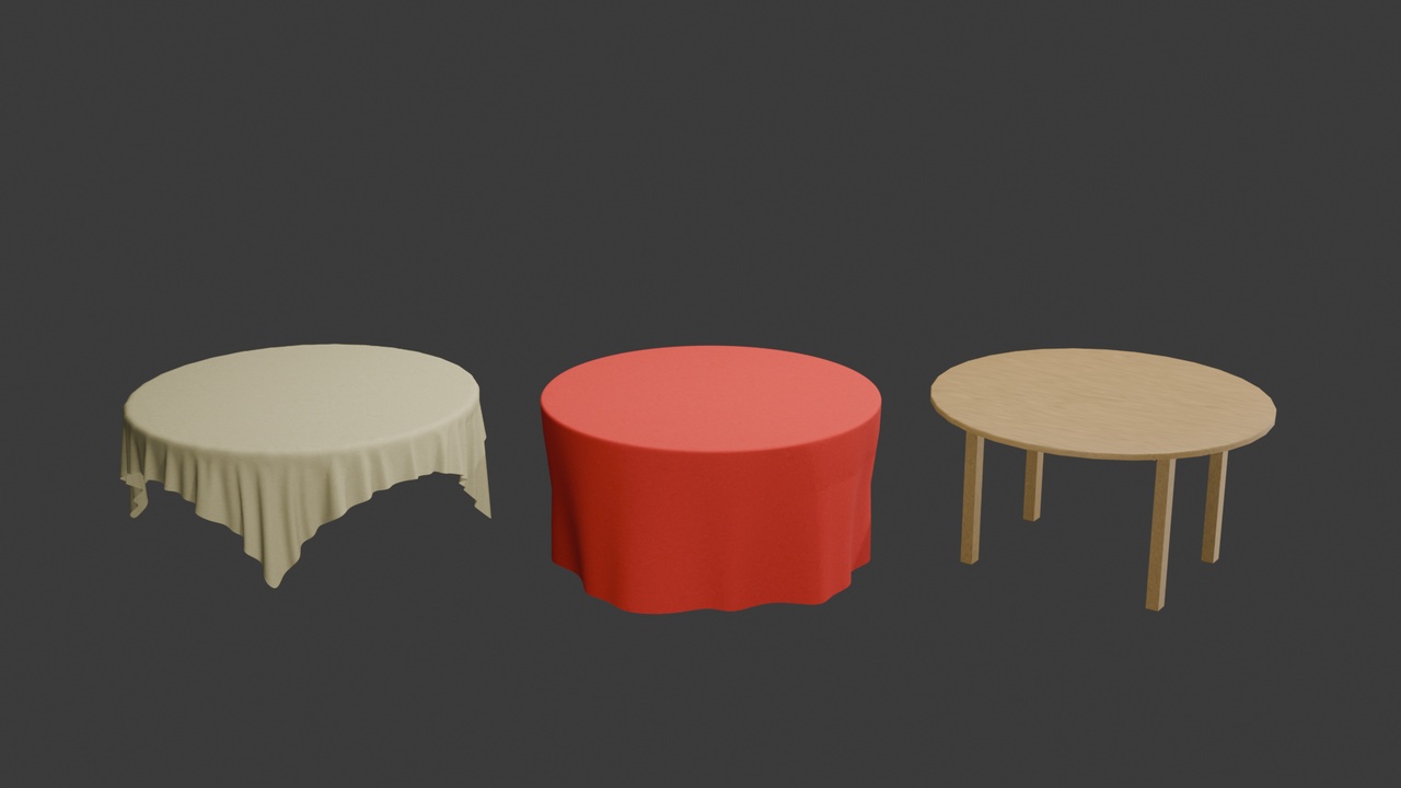 Media 1 for listing 餐桌3 table3（blender+fbx）