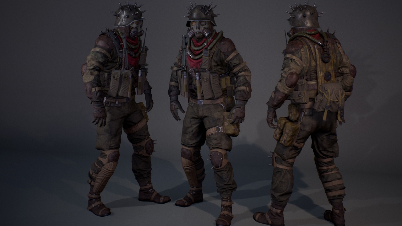 Media 1 for listing Character Factory Vol12 Wastelad Warrior SetA