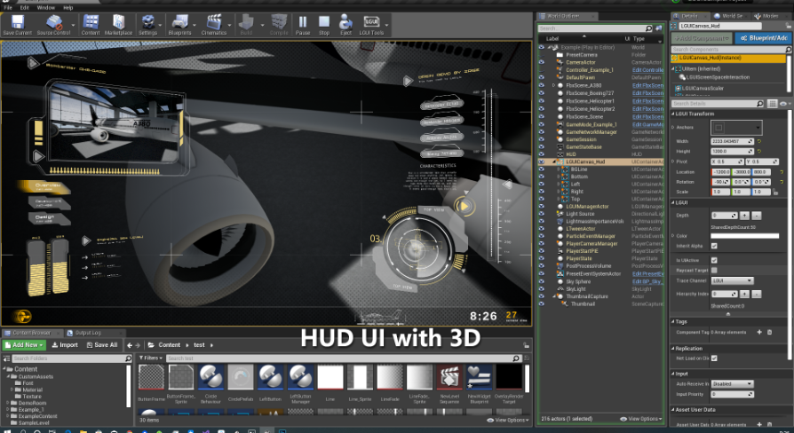 LGUI - 3D UI for UnrealEngine | Fab