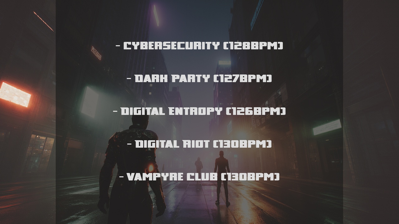 Media 1 for listing Dark Electronic 1