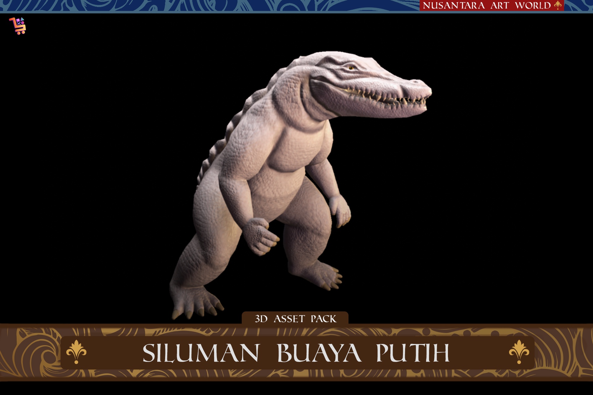 Media 1 for listing Siluman Buaya Putih