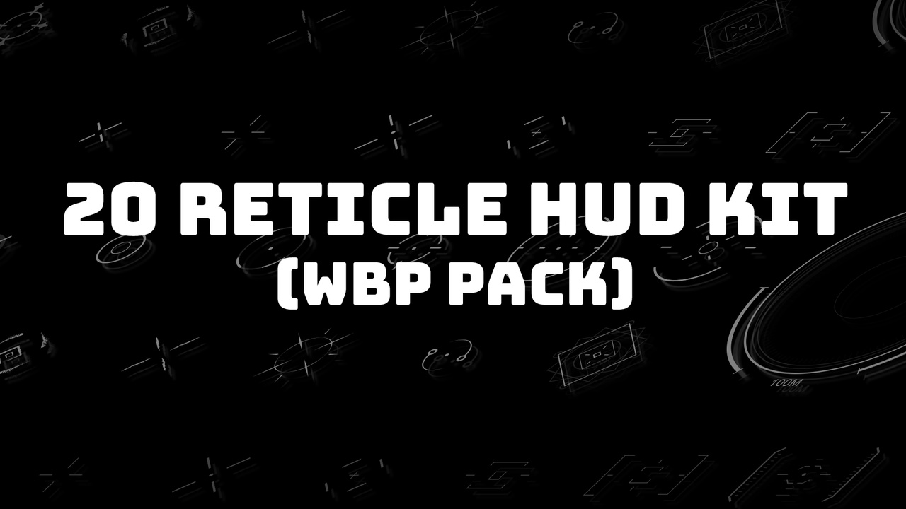 Media 1 for listing 20 Reticle HUD UI Kit