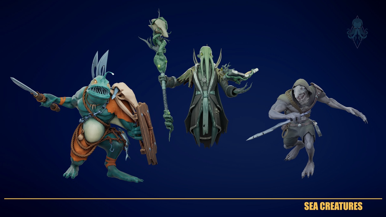 Media 1 for listing Stylized Modular Sea Creatures Pack
