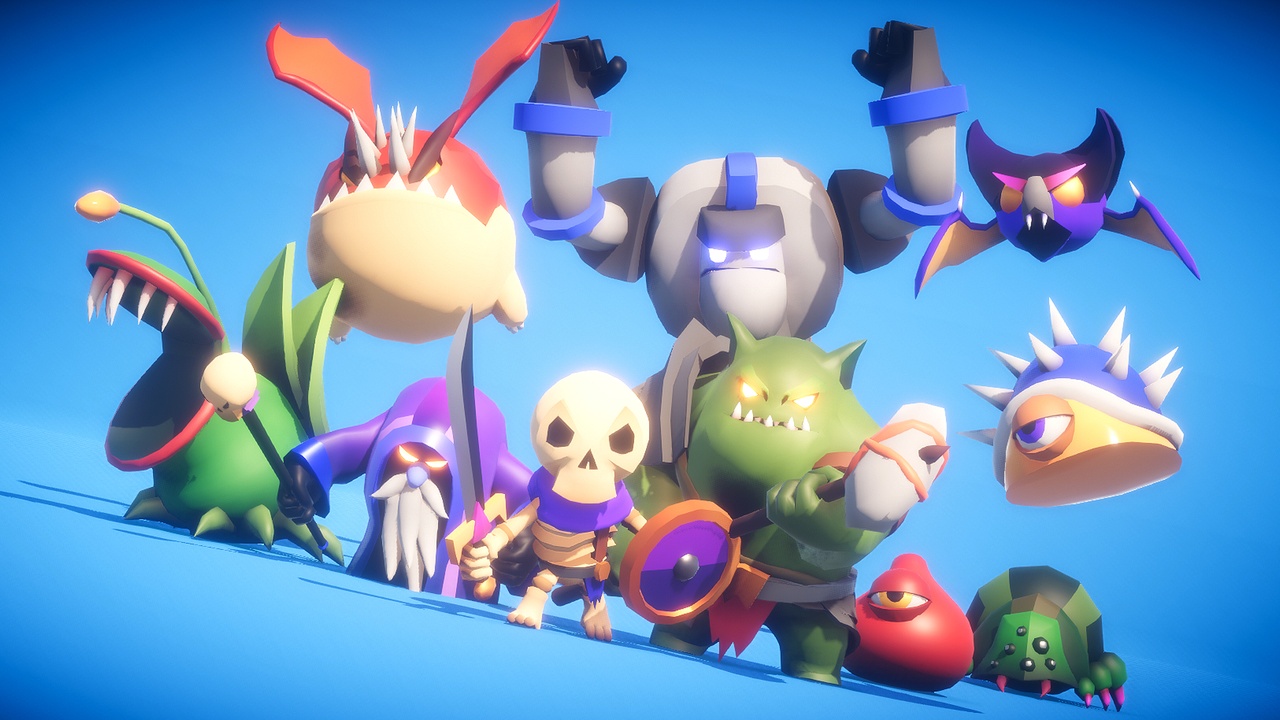 RPG Monster Wave 1 PBR 제품 등록을 위한 미디어 1개