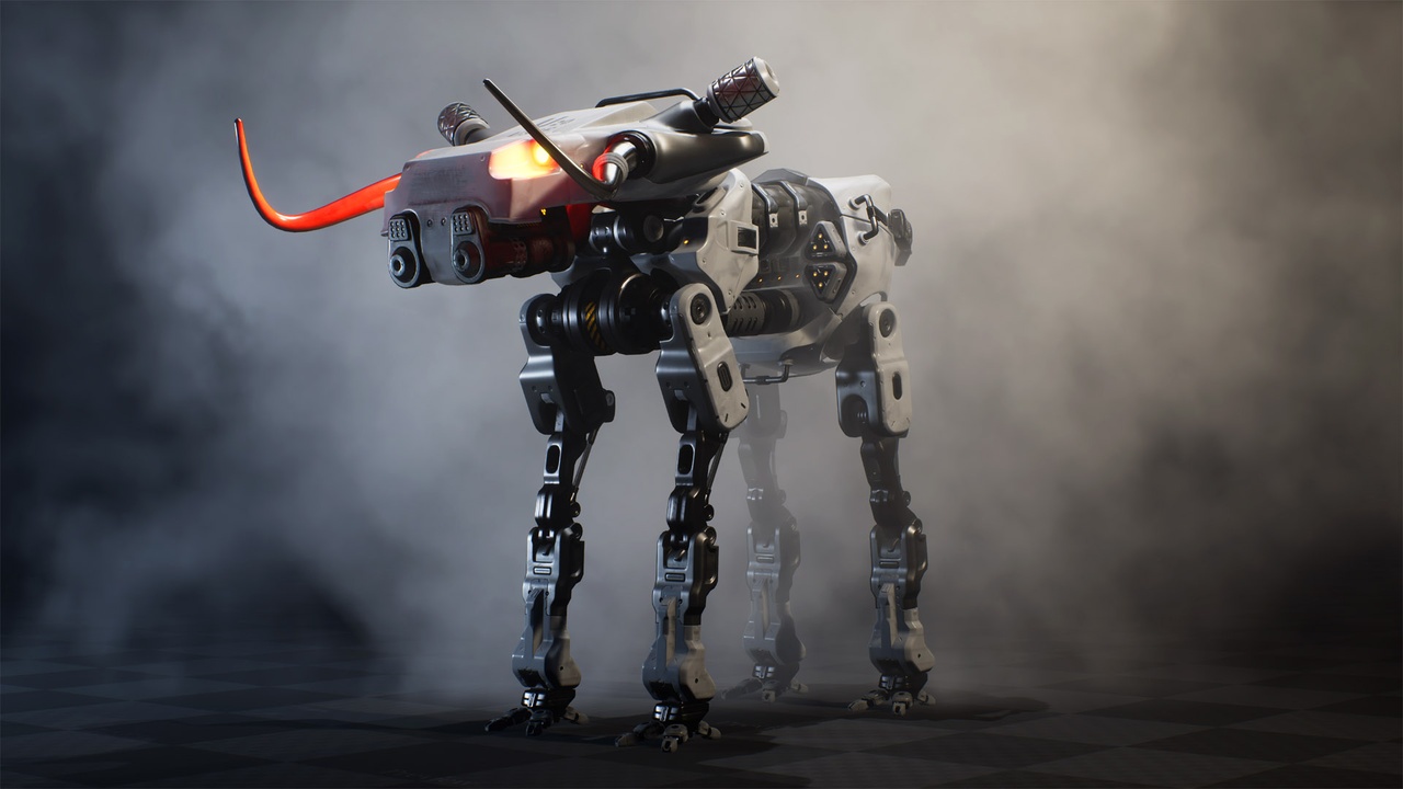 Sci fi Bull Mech