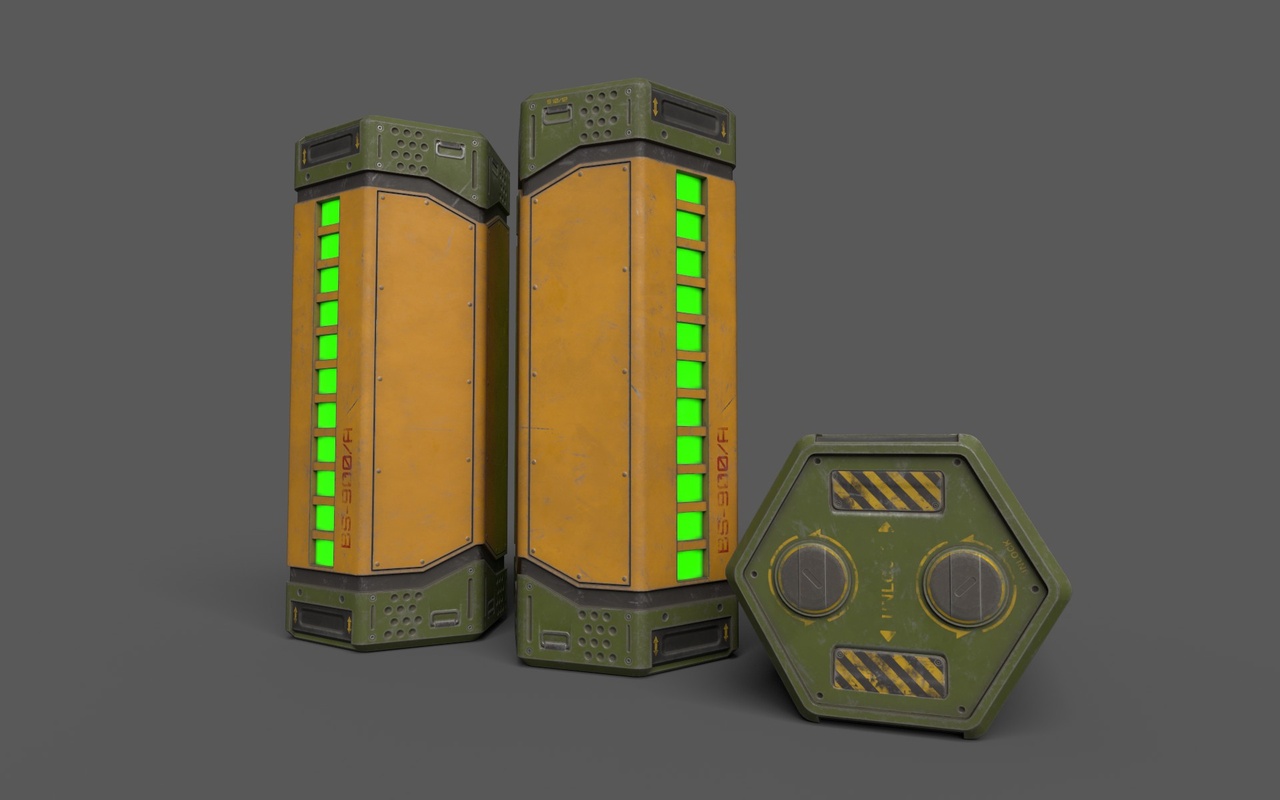 Media 1 for listing Sci-Fi Power Battery