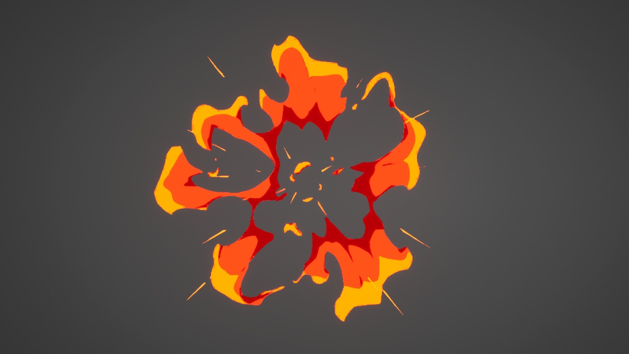 Media 1 for listing Explosions 2D - 2D Keyframe Animated FX