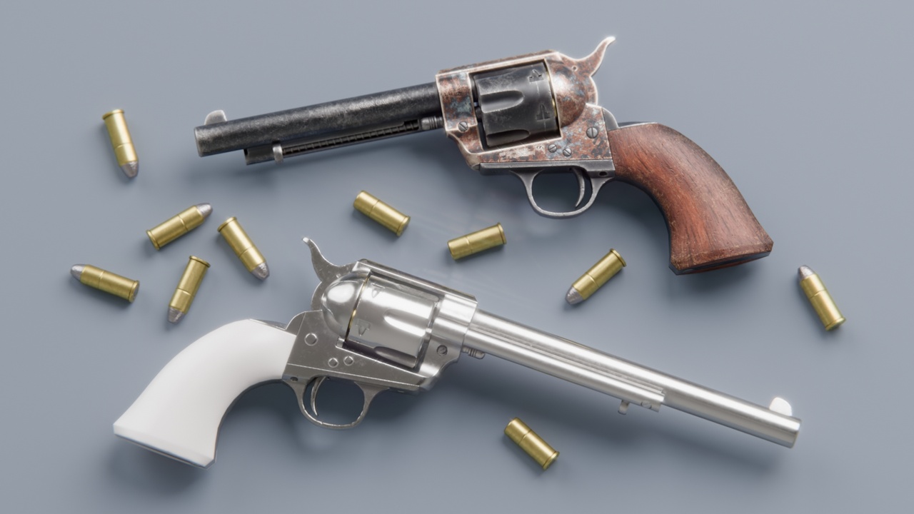 Media 1 for listing Single Action Revolver m1873 - Bundle