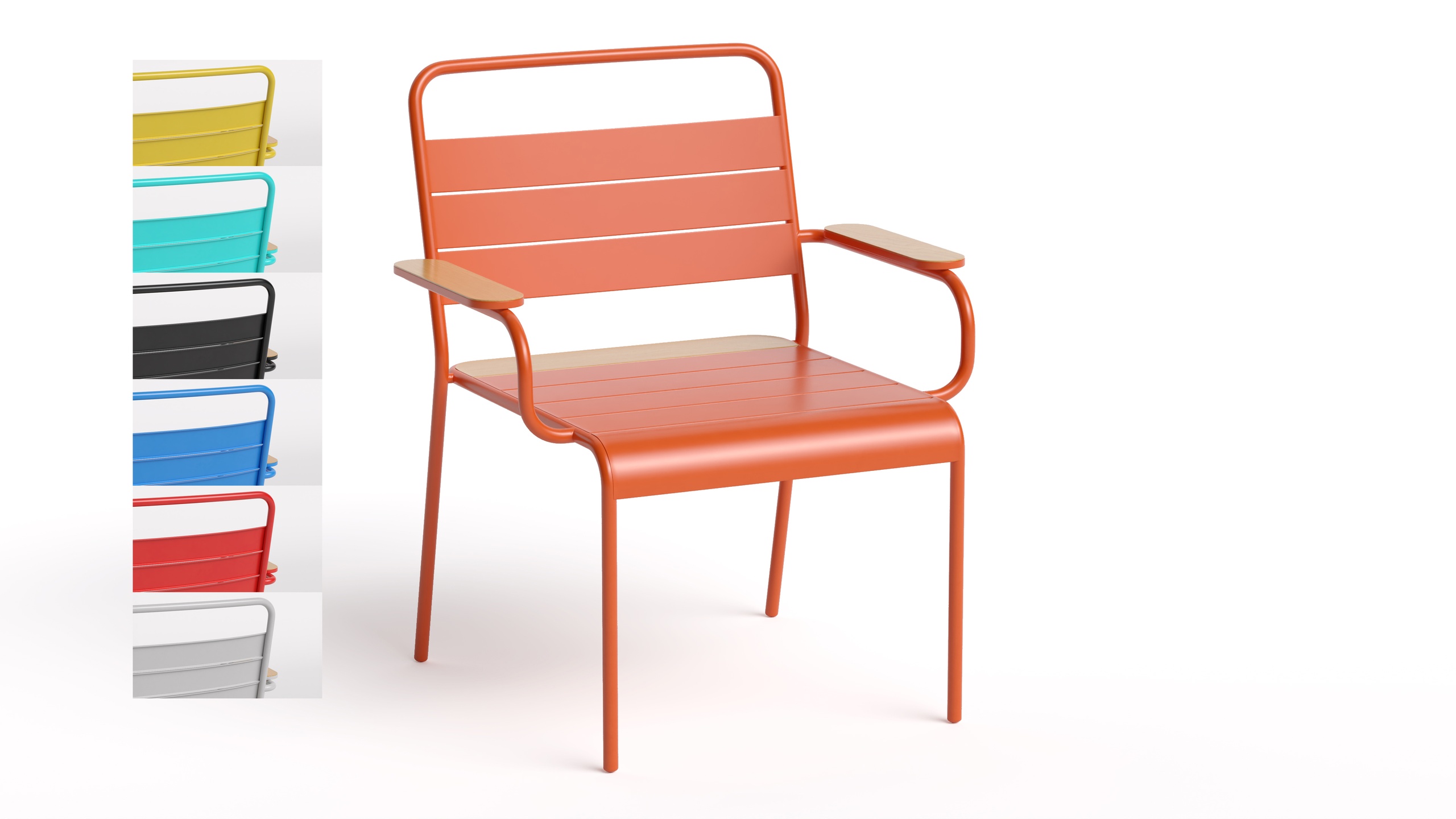 Media 1 for listing Outdoor Steel Chair