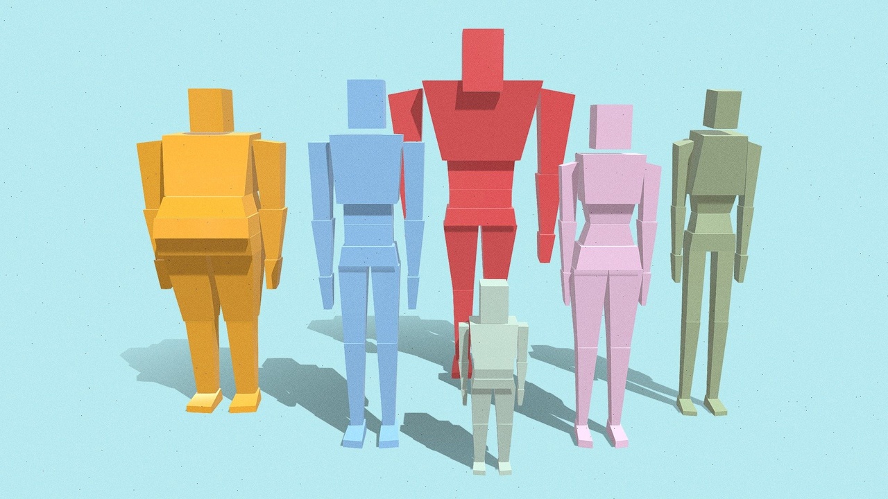 Media 1 for listing Base Mesh Pack - Stickman Block