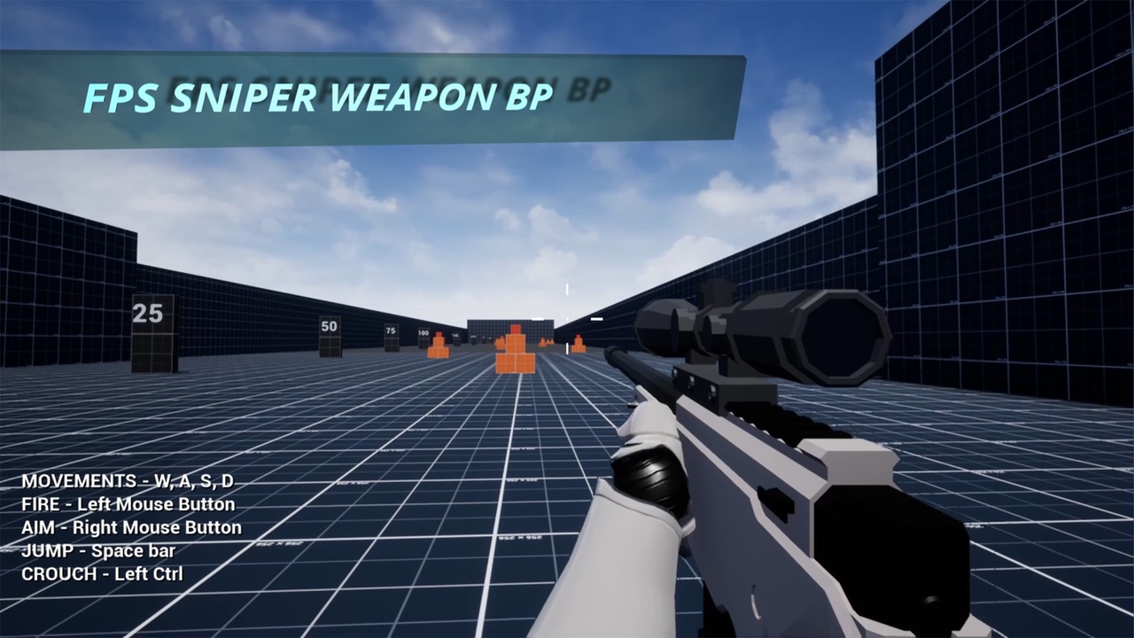 Media 1 for listing FPS Sniper Weapon BP
