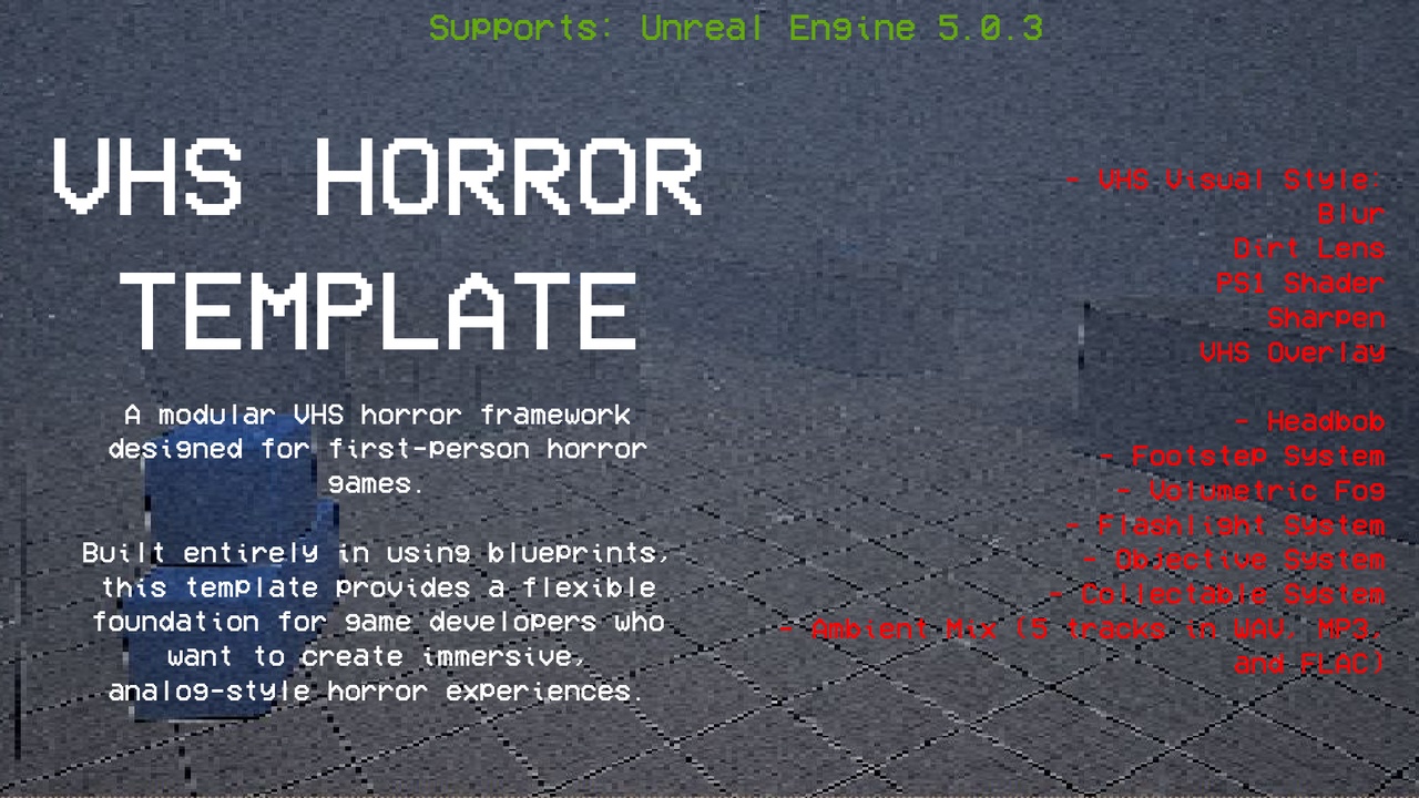Media 1 for listing VHS Horror Template
