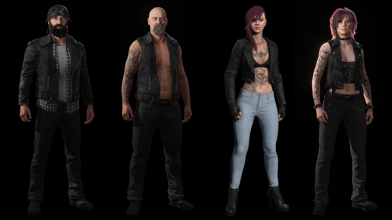 Media 1 for listing Biker Character Bunble (VOL. 2) PBR Game Ready