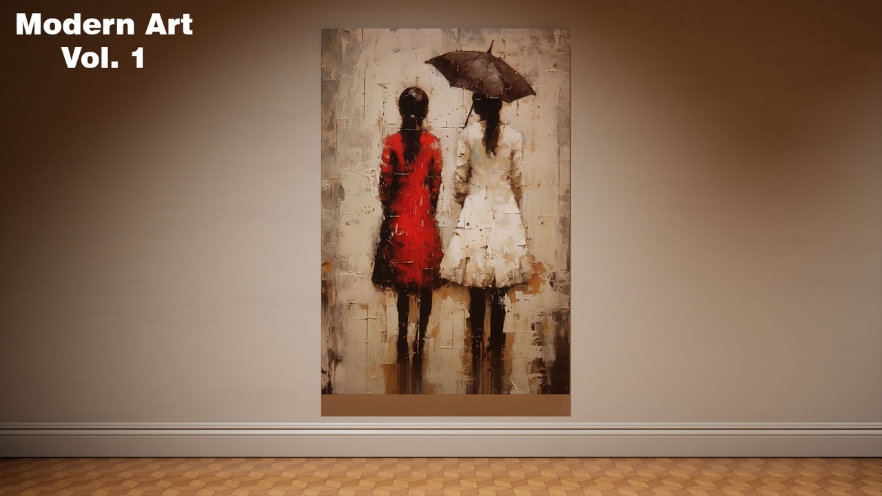 Media 1 for listing Modern Art Paintings & Drawings Vol. 1