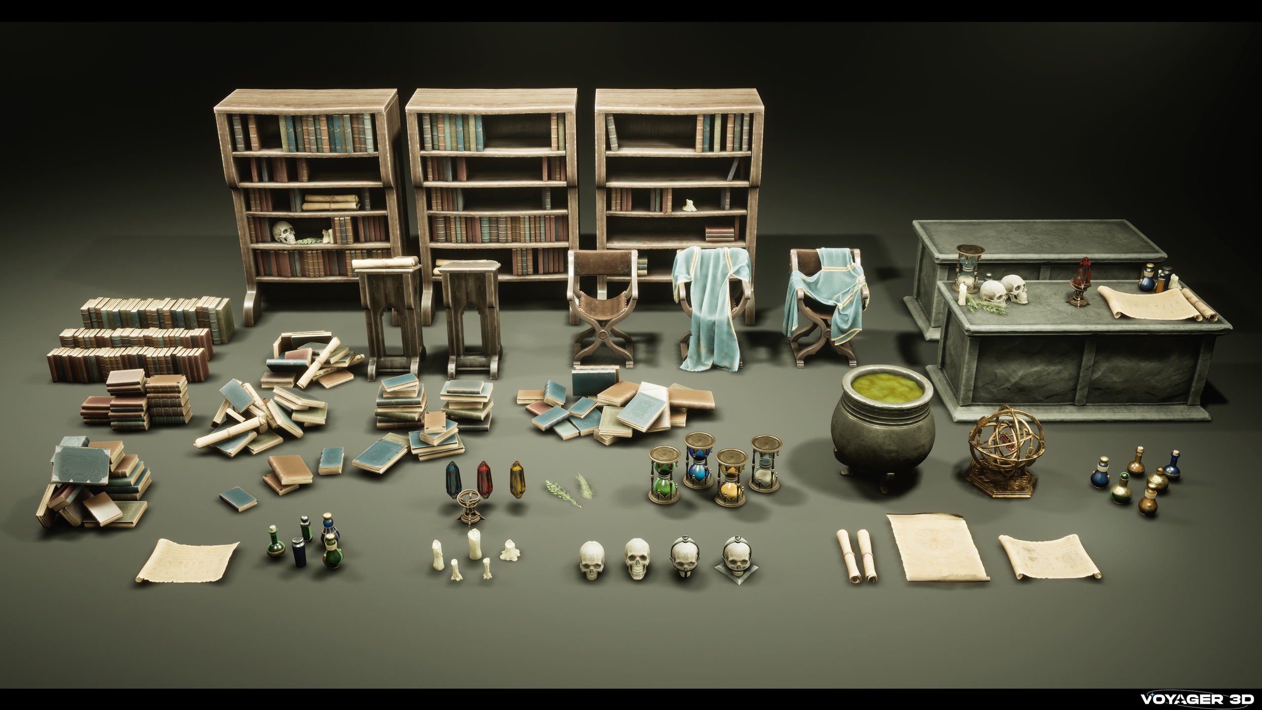 Media 1 for listing Wizard Fantasy Props Vol.01