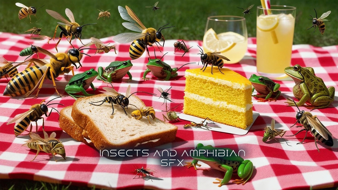 Media 1 for listing Insects and Amphibian SFX