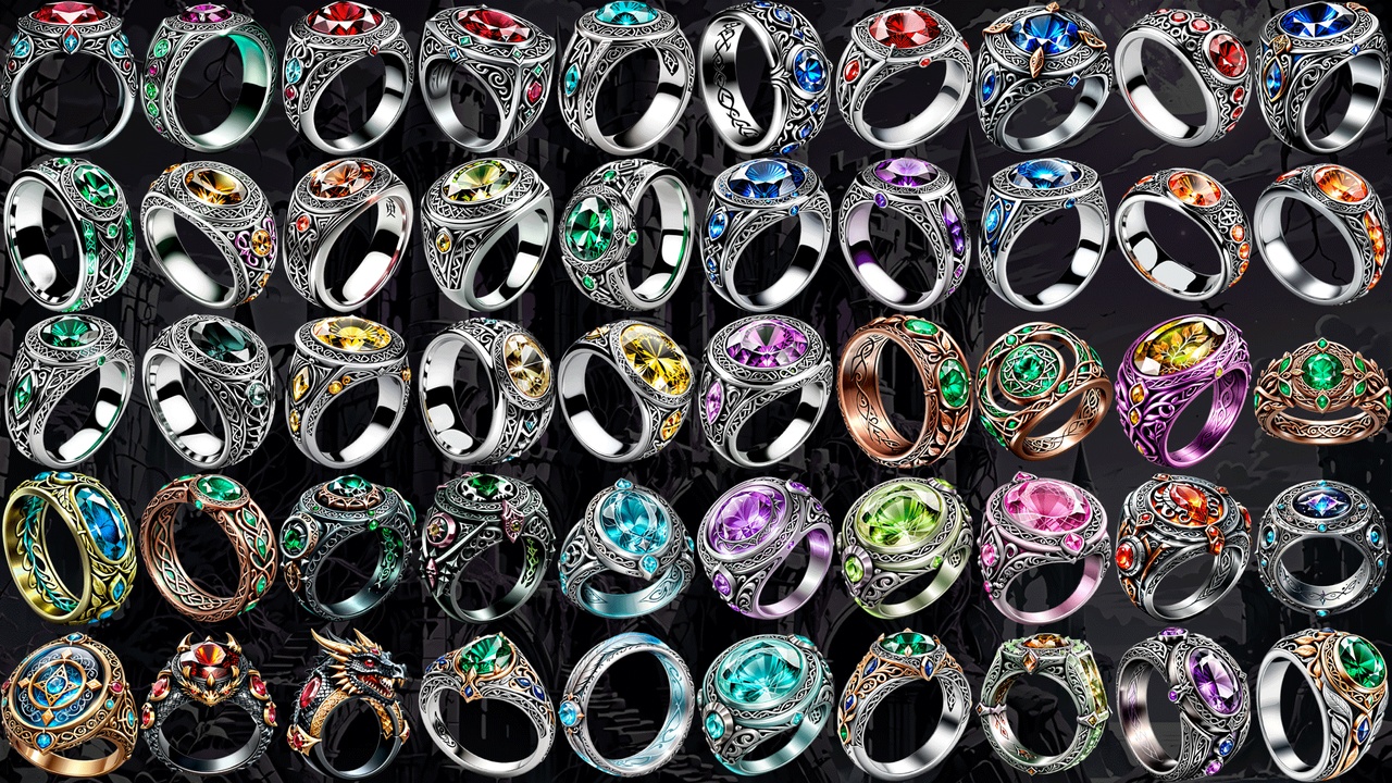 Media 1 for listing Fantasy Ring Icons