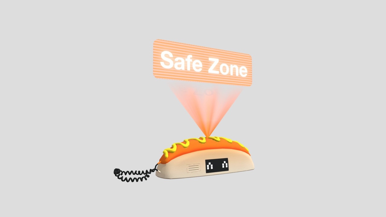 Media 1 for listing Orange Safe Zone [Snack] Phone