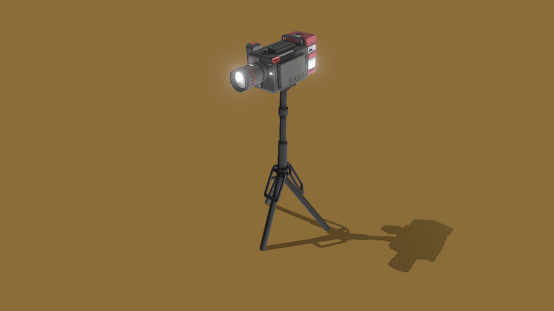 CINEMA CAMERA with simple tripod | Fab