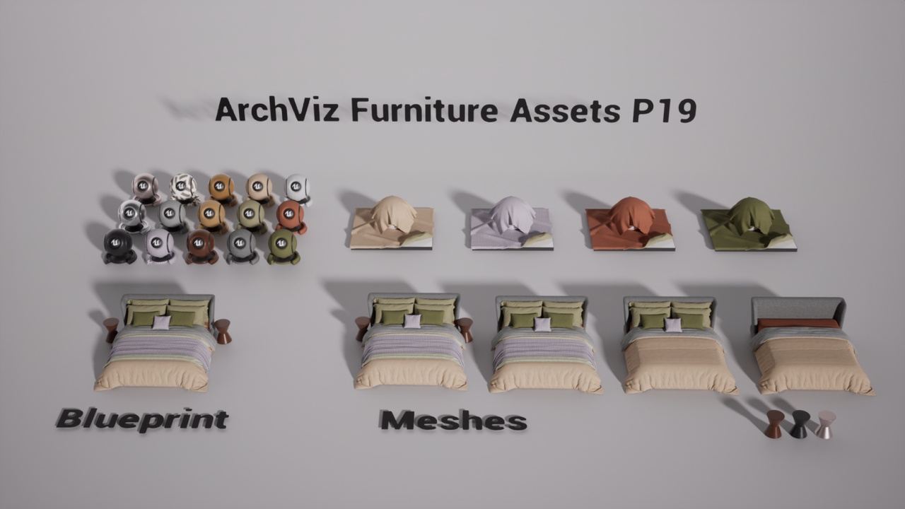 Media 1 for listing ArchViz Furniture Assets P19