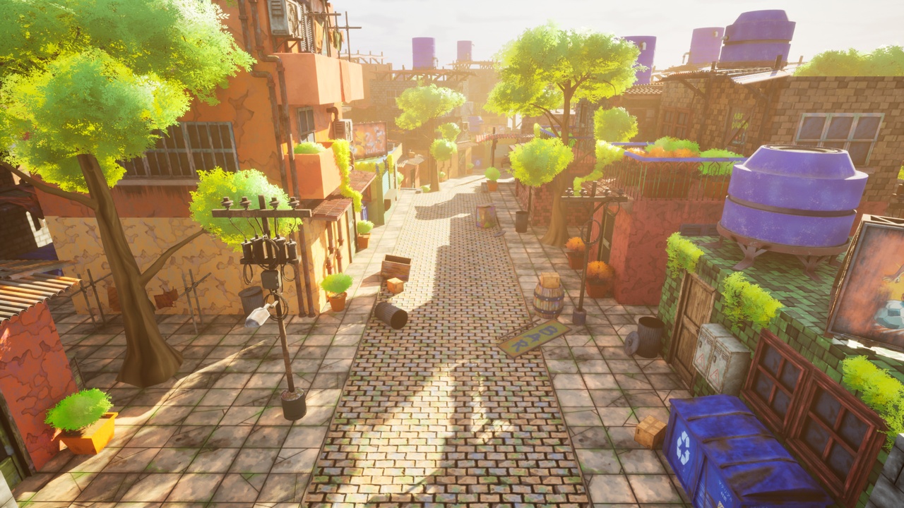 File multimediali per l'articolo Stylized Favela Residential Kit: 1