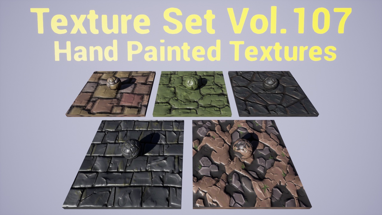 Multimedia 1 para anuncio Ground Textures Vol.107 - Stylize Textures