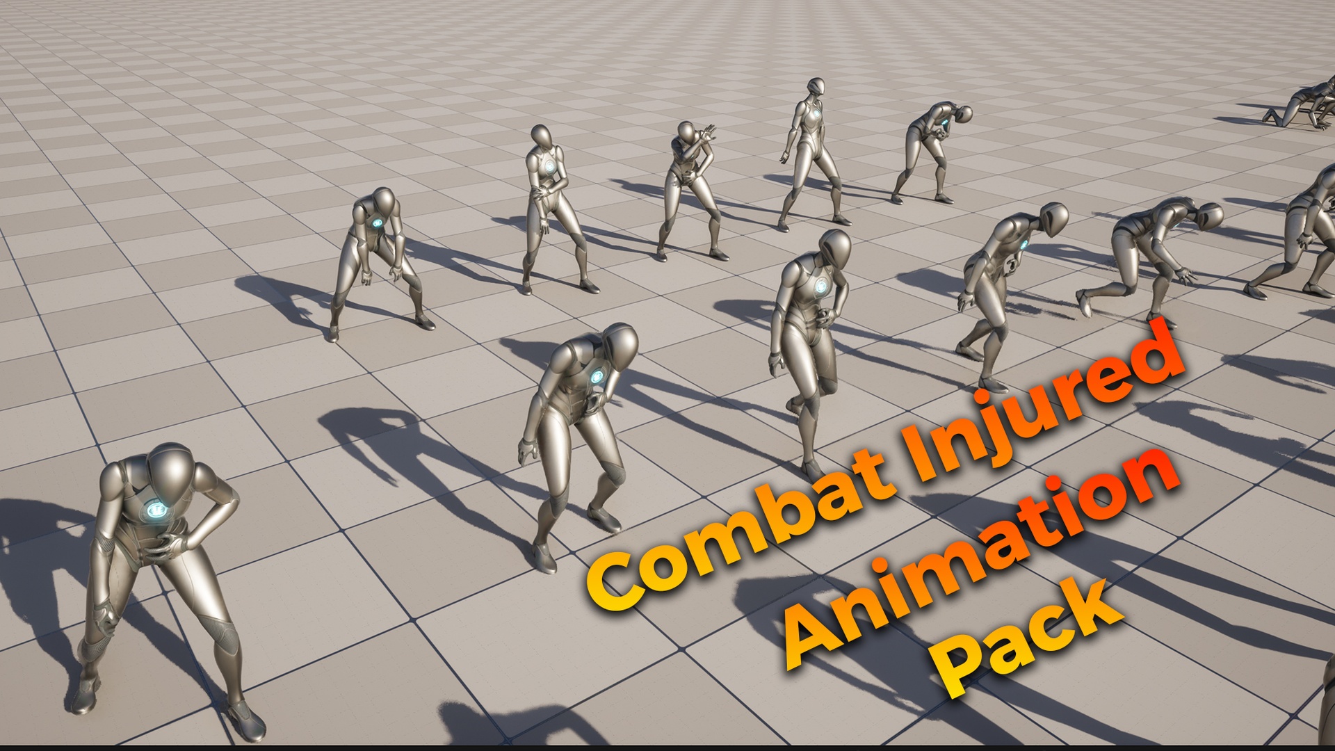 Media 1 for listing Combat Injured Animation Pack