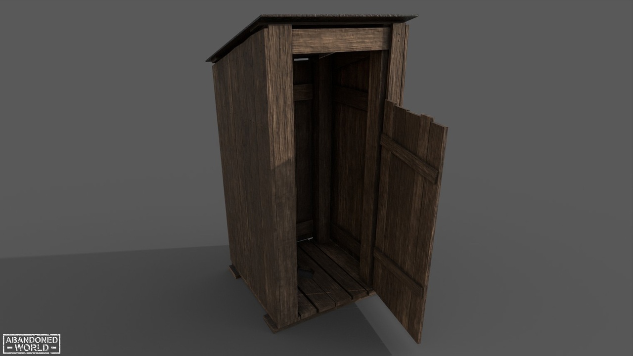 Media 1 for listing Wooden Outhouse