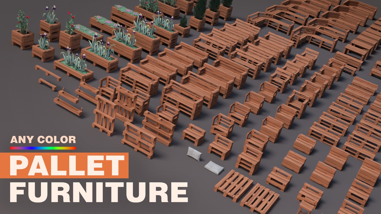 Media 1 for listing Pallets Furniture – BoznaWhat