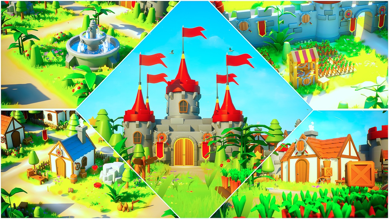 Media 1 for listing ADVENTURE - Low Poly Medieval Kingdom