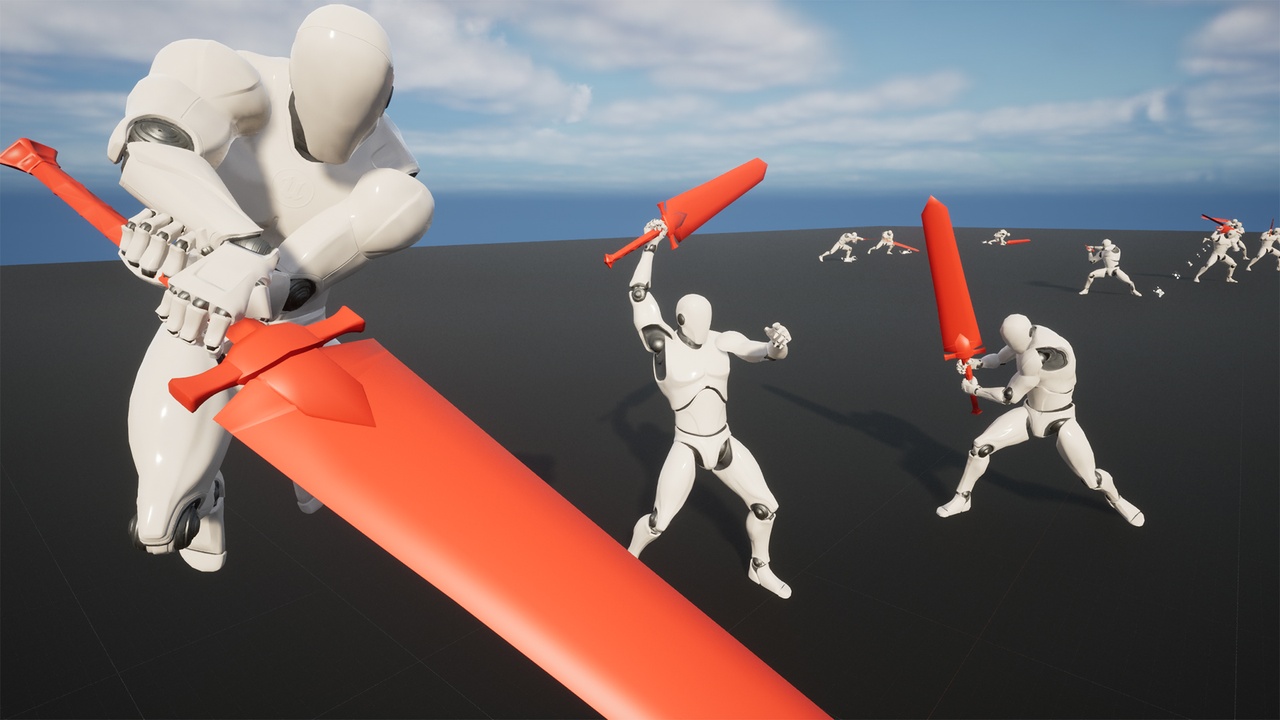 Media 1 for listing Dynamic GreatSword Combat Animations