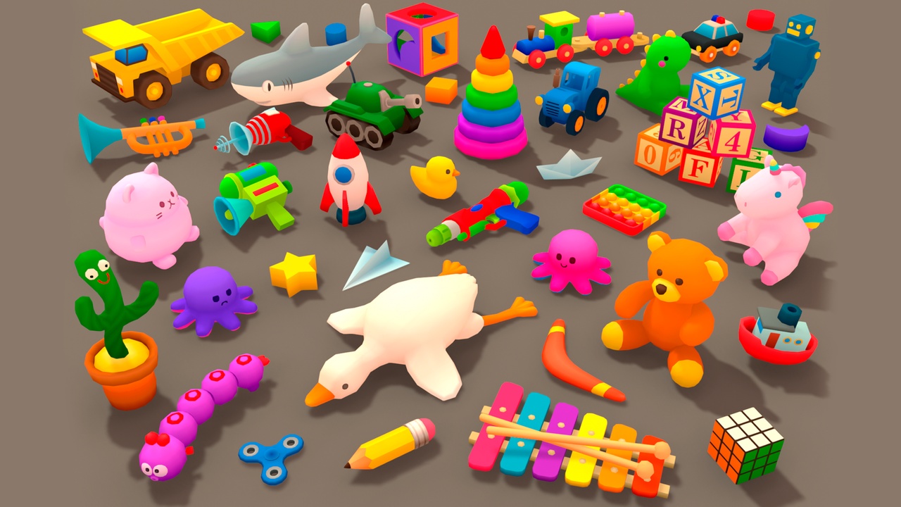Media 1 for listing Toys - Lowpoly Big Pack
