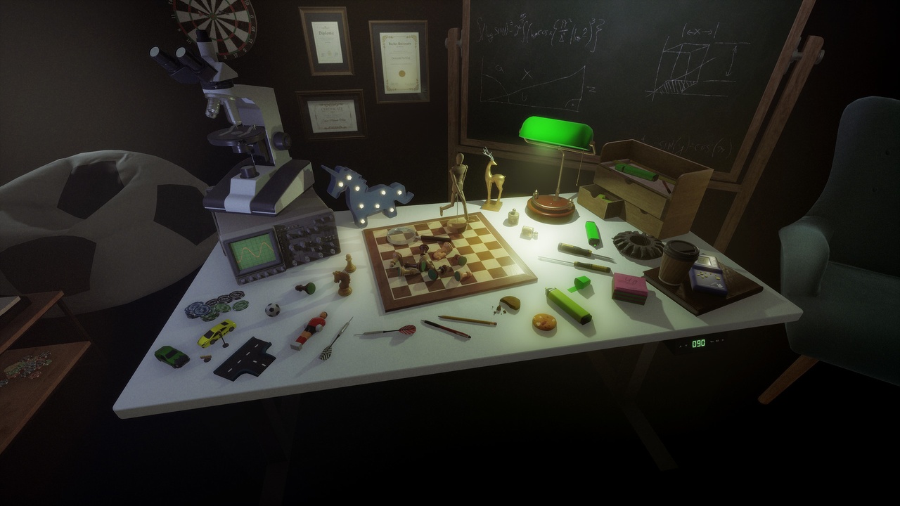 Media 1 for listing Inventor's Desk Props