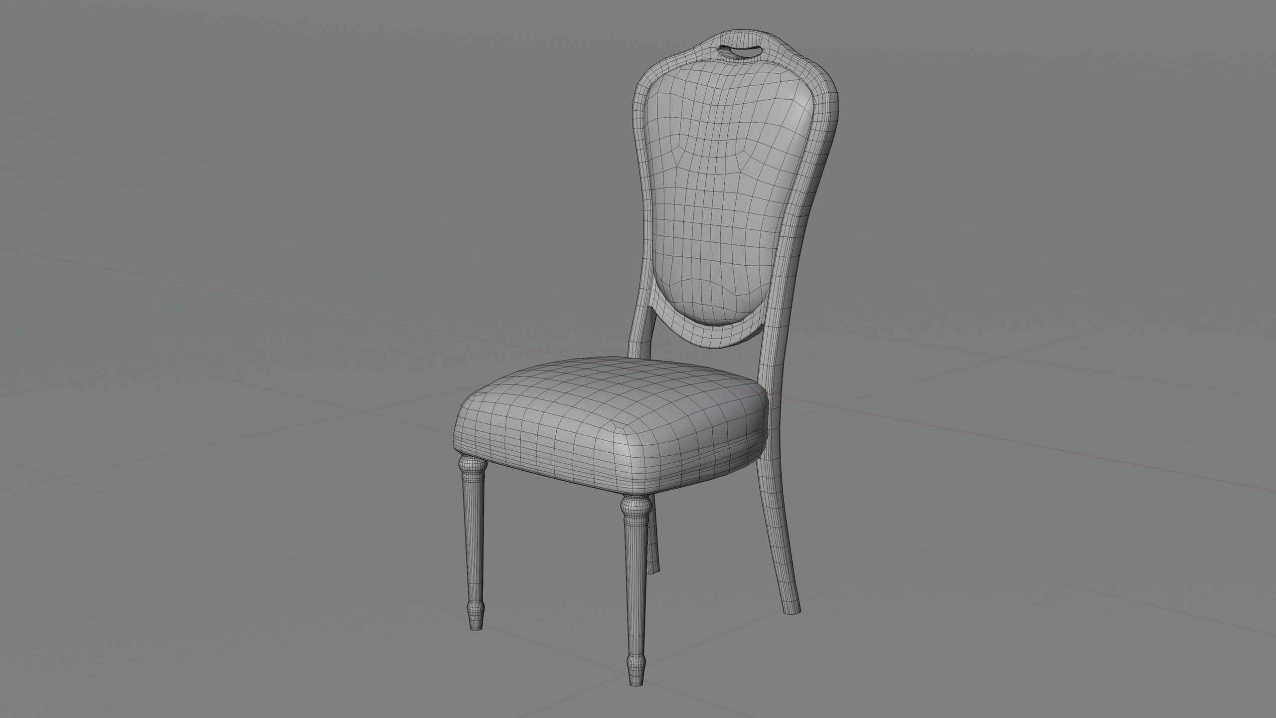 Media 1 for listing Banquet Chair 3D Model