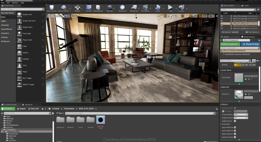 Twinmotion Content for Unreal Engine Plugin (Beta 4) | Fab