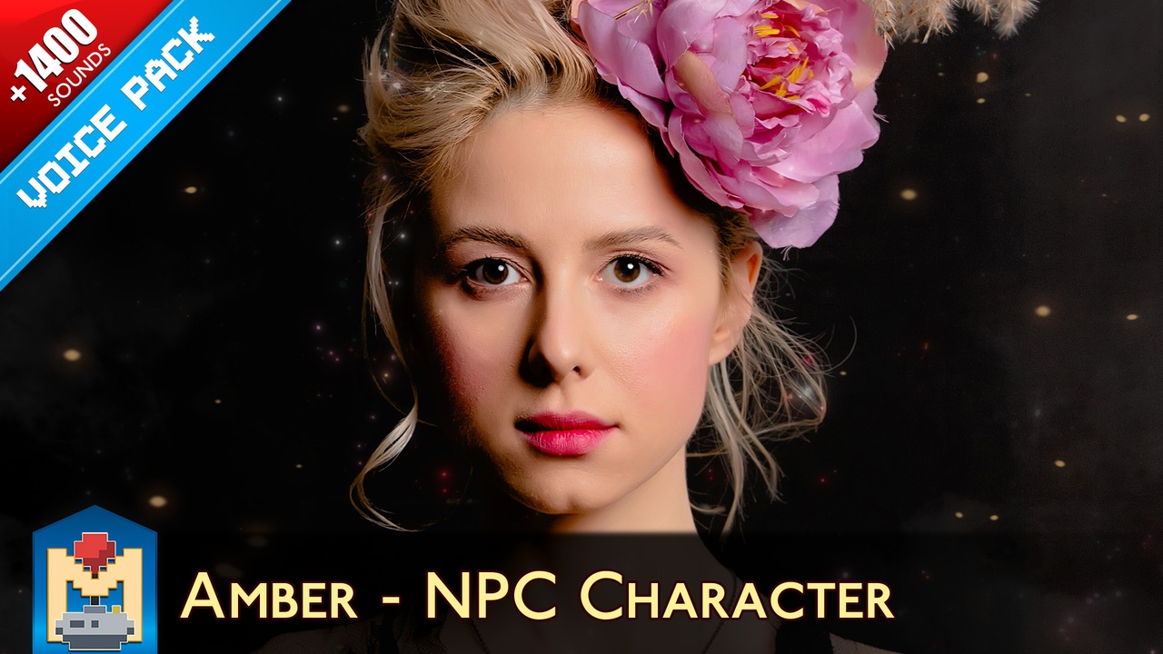Media 1 for listing Amber - NPC Character Voice Pack