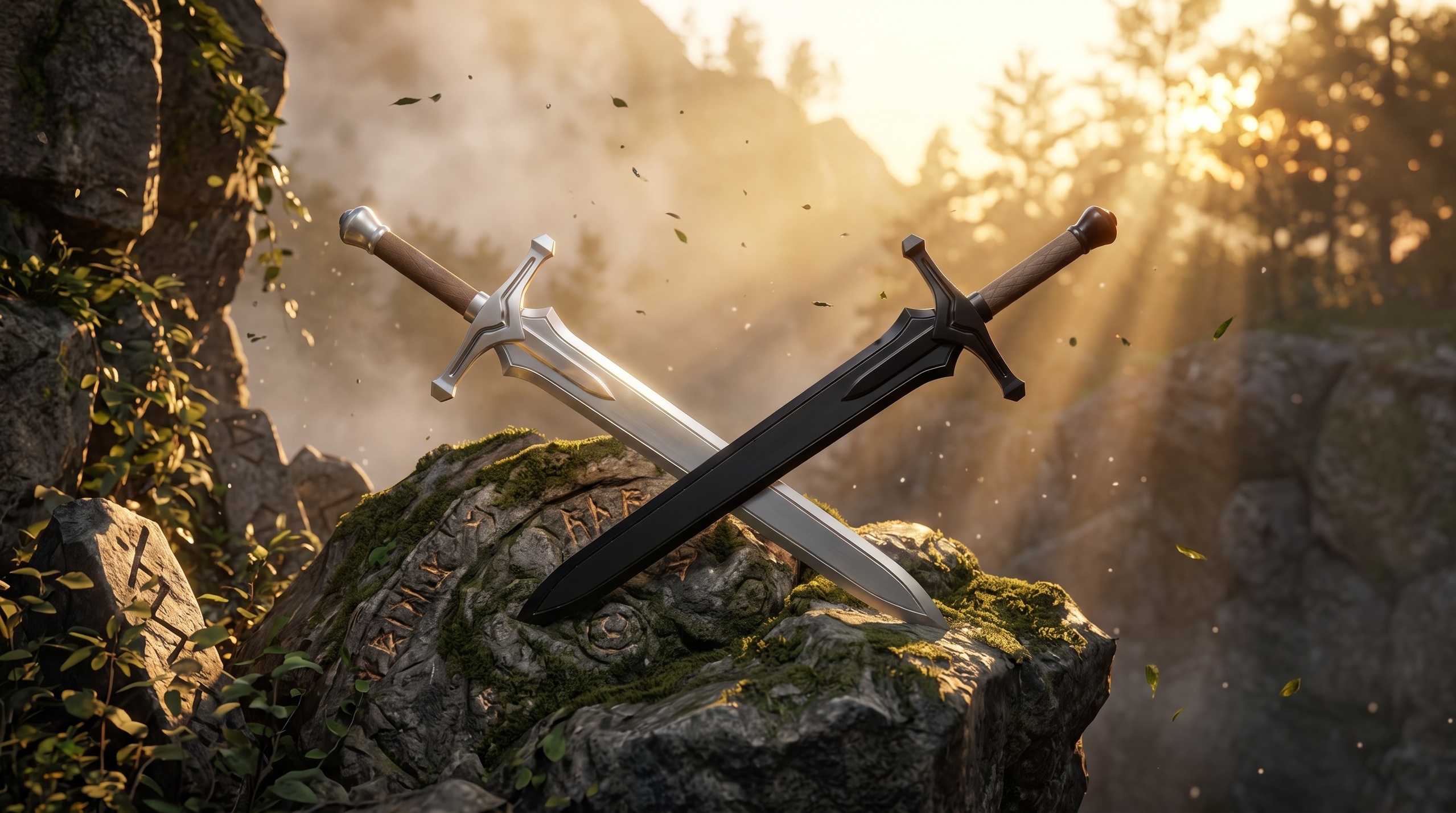 Media 1 for listing GIFT Fantasy Longsword Oath - 2 Skins
