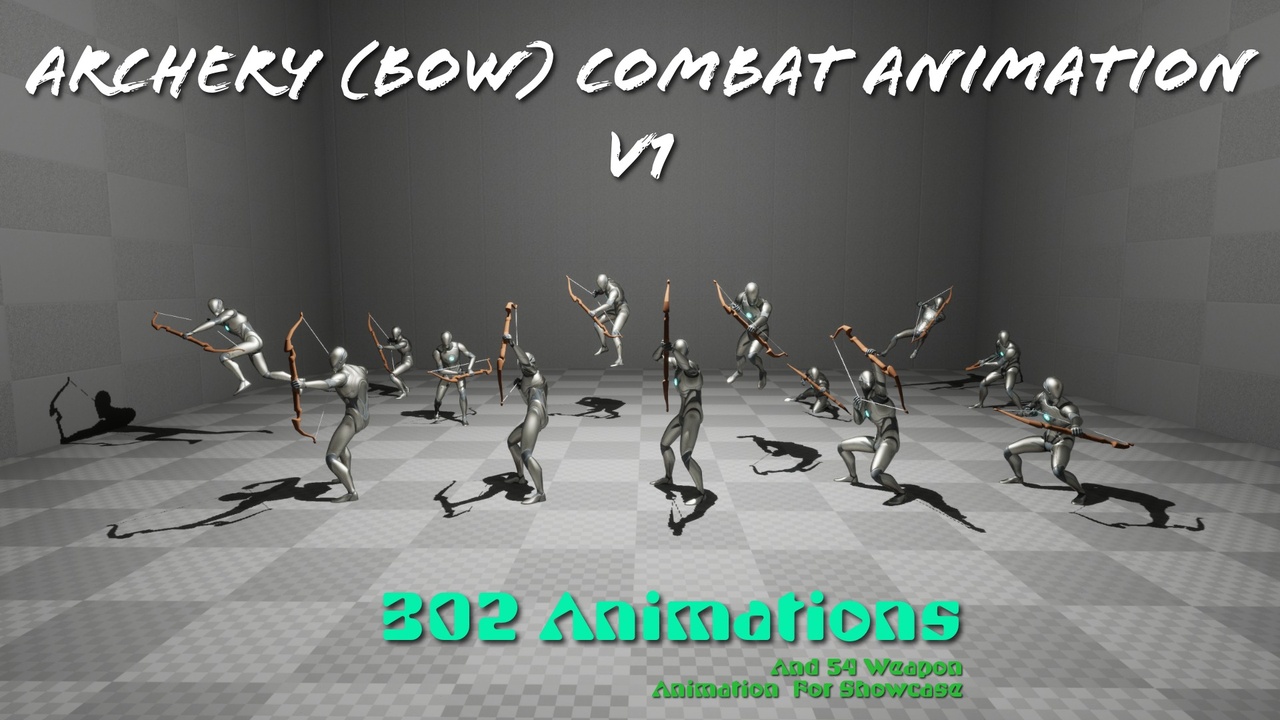 Media 1 for listing Archery (Bow) Combat Animation V1