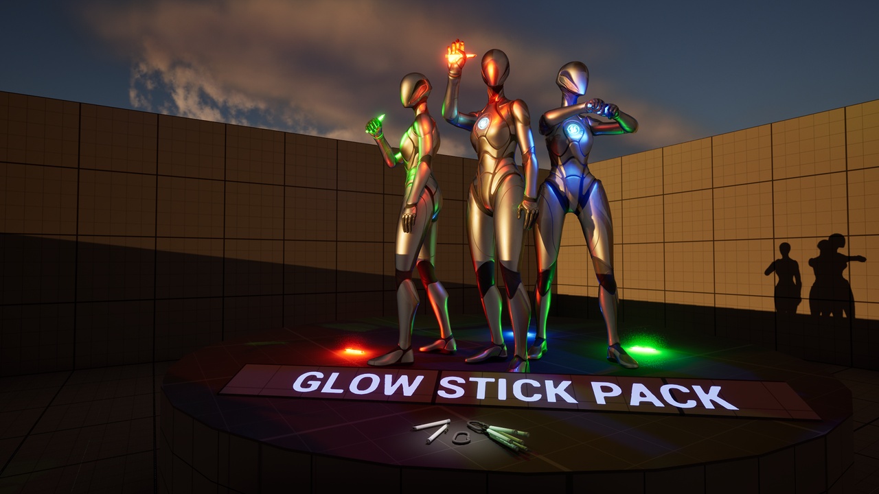 File multimediali per l'articolo Glow Stick Pack: 1